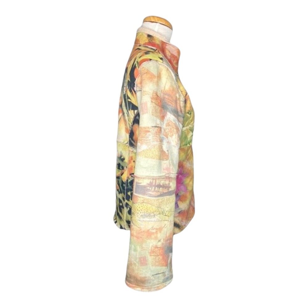 Alberto Makali Multicolor Jungle Safari Print Jacket S - Picture 9 of 11